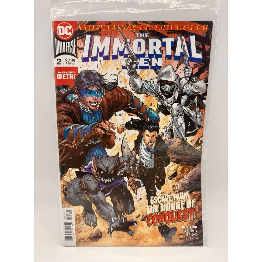 The Immortal Men #2 Jim Lee‎ Dark Nights Metal Batman 2018 DC Comics